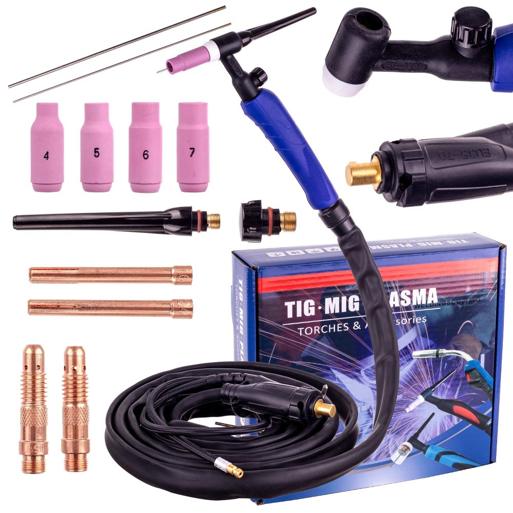 Schweißgriff TIG Lift SR-17V 4M Ventilstecker Steckverbinder 35-50 Schweißer