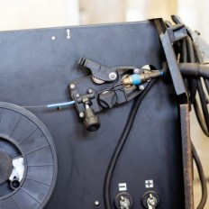 Schweißhalter 4m SGA TW14 MK14 mit Gasventil für MIG Becher Mig