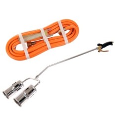 Up306 Dekarski καυστήρας 85cm 2 ακροφύσια 60mm + σωλήνα 5m
