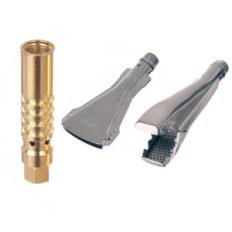 Gas burner Soldering tubble Soldering iron Sun heating 3Sze Hose 1.5m