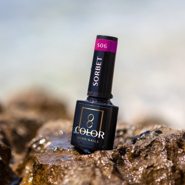 OCHO NAILS Hybrid lak na nechty Sorbet S06 - 5 g — pohľad spredu