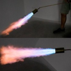 Gasbrander Papy Snake 5m Dakbedekking Burning Onkruid Lang 85cm