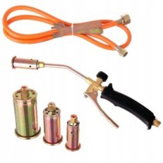 UP303 burner with roofing lever Short 3 nozzles 25/35 / 50mm + hose 1.5m