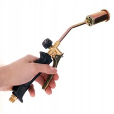 UP303 burner with roofing lever Short 3 nozzles 25/35 / 50mm + hose 1.5m