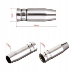 Bocal de gás 1pc MB 15AC cônico