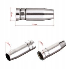 Bocal de gás 1pc MB 15AC cônico