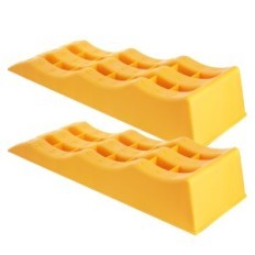 Wedges Investments Leveling Fablion 2 Kunst Sett for Camping Trailers