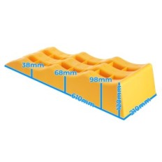 Wedges Investments Leveling Fablion 2 Art Set for Camping Trailers