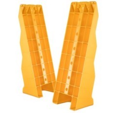 Investeringen nivelleren Primers 2 PCS KPL met wiggenwiggen voor aanhangers