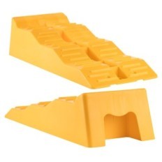 Investissements Nivelant Premières 2 PCS KPL avec Coins de cales pour remorques