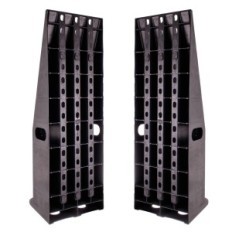 2 PCS-bilinnhold 6T Workshop Ramps Rulling Platform Wide