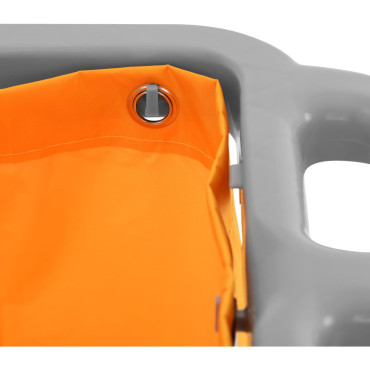 Υπηρεσία καροτσάκι με ράφια με σφουγγαρίστρα και τσάντα για πλύσιμο + κάλυμμα