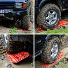 Pískové pasti 2ks Muddy Snow Invases 4x4 off Road Red Red 10t