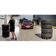 Stand Platform for Tire wheel 150kg Transport trolley for wheels