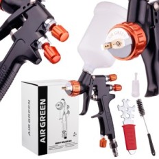 HVLP värvipüstol maalimisotsikule 2.5mm airgreen Sico Pro 600ml