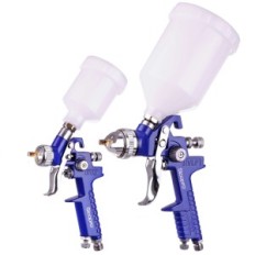 Pistolet de pique-nique SET 0.8 + 1,4 + 1,7 peinture HVLP Réducteur SICOPRO