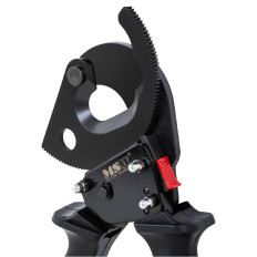 Scissors Ratching pliers for cable cables with a telescopic handle 400-500 mm2