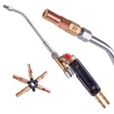 Burner ZW-02A Propan / Oxigênio para Bicos Rede e Requestível