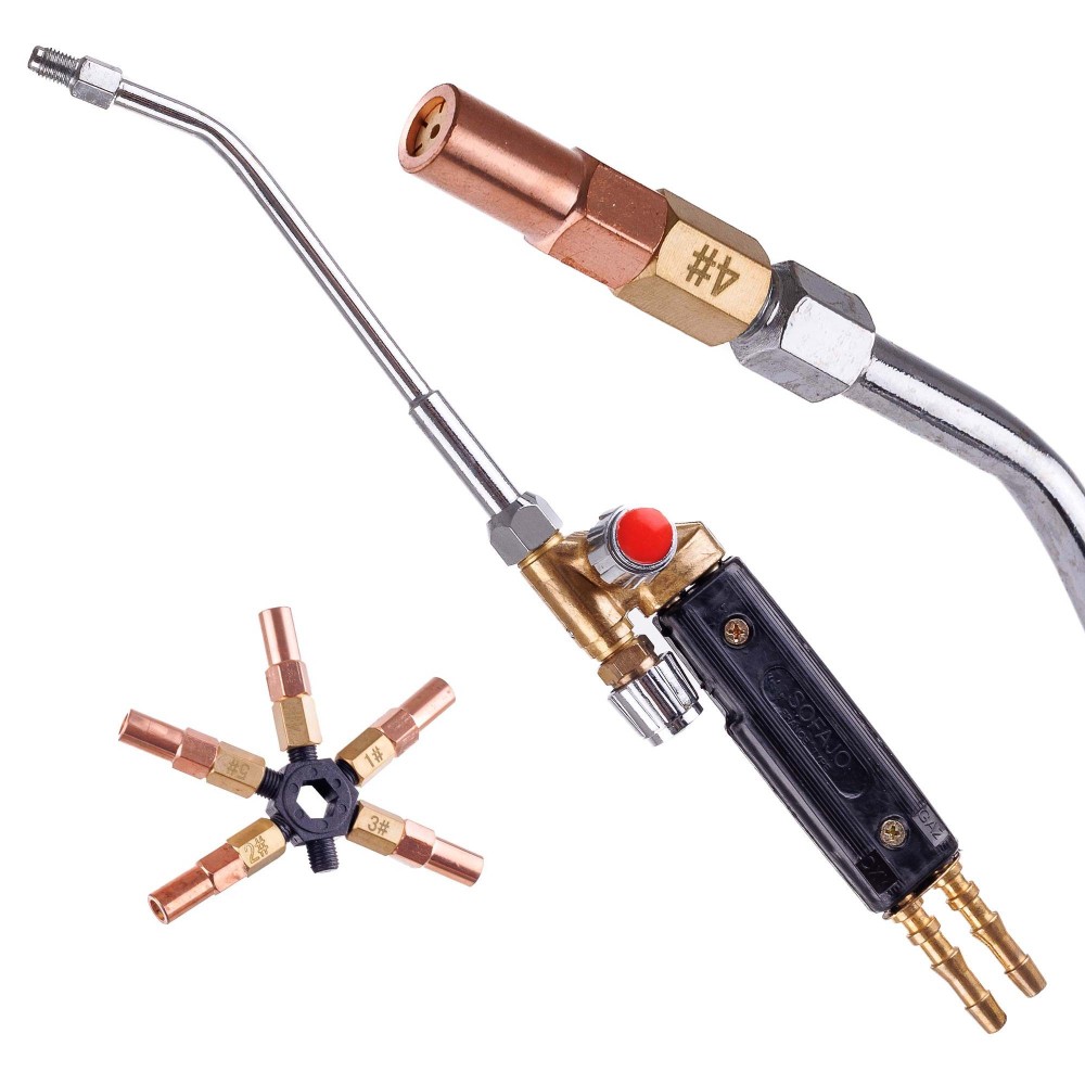 Burner ZW-02A Propan / Oxigênio para Bicos Rede e Requestível