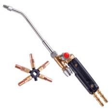Burner ZW-02A Propan / Oxygen for hard-selling, replaceable nozzles