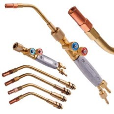 Propano de Burner ZW-06 / Oxigênio para solda dura, 4 tampa substituível