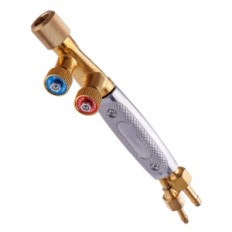 Burner ZW-06 Propane / Oxygen for hard soldering, 4 replaceable cap