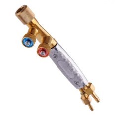 Quemador ZW-06 propano / oxígeno para soldadura dura, 4 tapa reemplazable