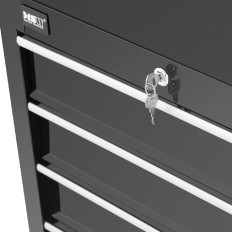 Trolley Workshop Mobile Tool with a handle 5 drawers