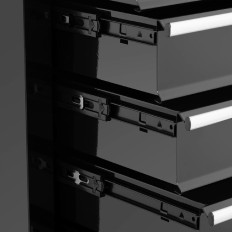 Strumento mobile del carrello del carrello con un manico 5 cassetti