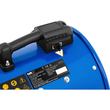 Ventilador axial para resfriamento e circulação de ar 500 em qua. 300 mm