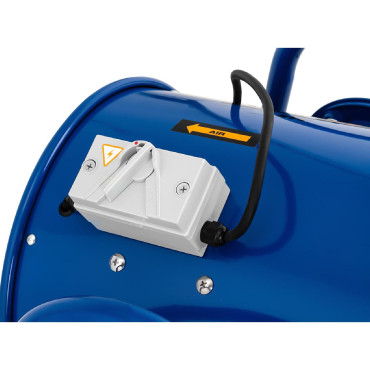 Ventilador axial para resfriamento e circulação de ar 1100 em qua. 400 mm