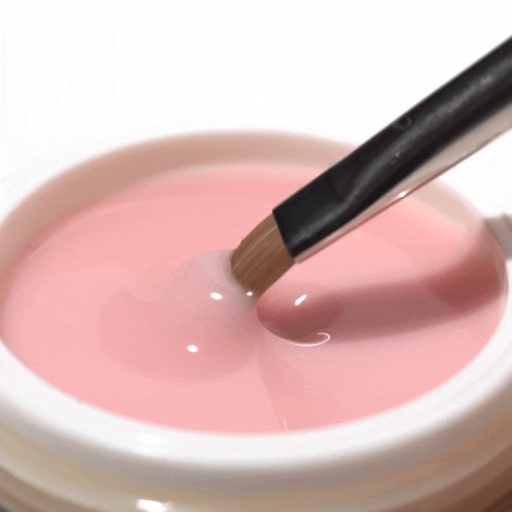 OCHO NAILS Rakentamisgeeli beige 30 g — lähikuva pinnasta