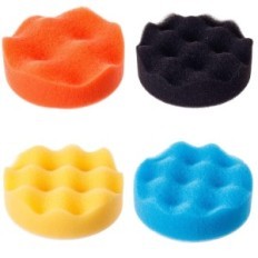 A set of polishing sponges. Velcro. Velcro. 75mm 50pcs on the polisher screwdriver