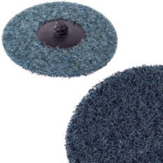 Discos abrasivos 75mm 198 não-tecido 6mm moedor system roloc