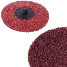 Abrasive discs 75mm 19el Non-woven 6mm Grinder Drill System Roloc