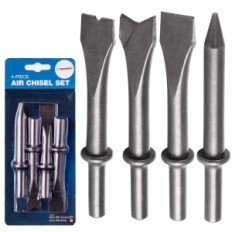 Pneumatski čekić Chisel 4x Kratki pričvršćivanje oko 125mm šmir