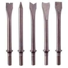 Pnevmatsko kladivo Chisel 5x Long Hexagonal Hexagonal 175mm Grottoes