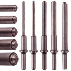 Pneumatico Hammer Chisel 5x Camminare 150mm Rotondo Fixing per rivetti