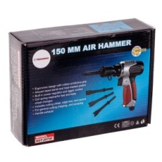 Pneumatische Hamer 135mm + 4x Grotto-beitelhanen Ronde kracht