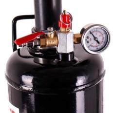 Inflator Painesäiliö 9L Shocking Wheel Pumping Bazooka-tyyppi
