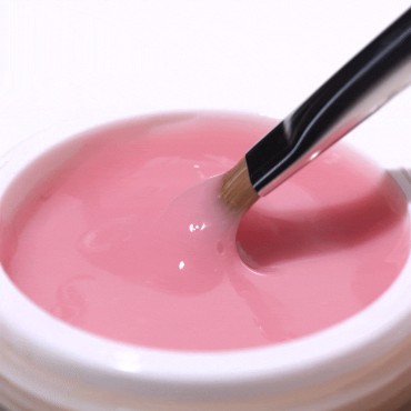 OCHO NAILS Construction gel ροζ 30 g — κοντινή επιφάνεια
