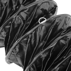 Vamzdžių gyvatė žarna pramoninio pūstuvo ventiliatoriui. 400 mm 5 m ilgio