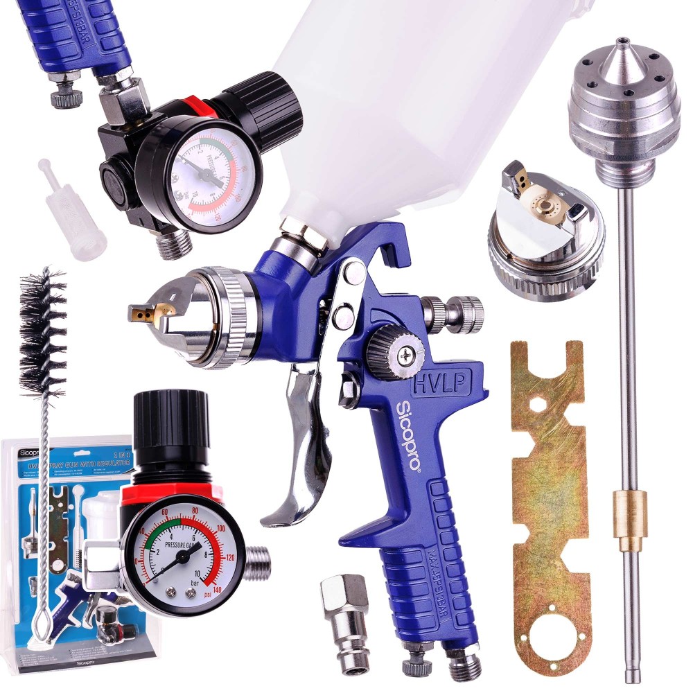 Sicopro H-827P Picknickpistool 1.4 + 1.7, MF05 Reducer - op blister