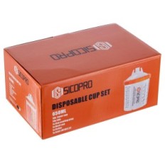 Sada hrnků pro míchání laku PPS 11x adaptér 16x1,5 mm