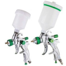 Paint Gun 3x düüsi 0,8 1,4 1,7 HVLP maalimiseks 600 + 125