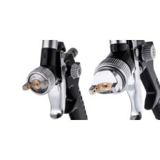 Piknikas Gun 3x antgalis 0,8 1.4 1,7 hvlp dažymui juoda