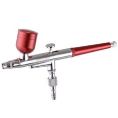 Modellierung Aerograph mit Düse 0,4 mm rot zum Malen des abgeschraubten Tanks