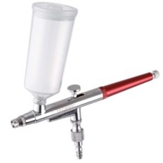 Modelovací aerograf s tryskou 0,4 mm Dvě red-malířské nádrže