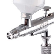 Modellezés Aerograph Dysza 0,4mm Két vörös tankok festészet