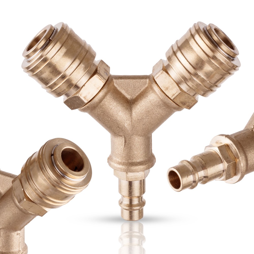 Ilma-jakelija Air Tee Quick Coupling 1/4